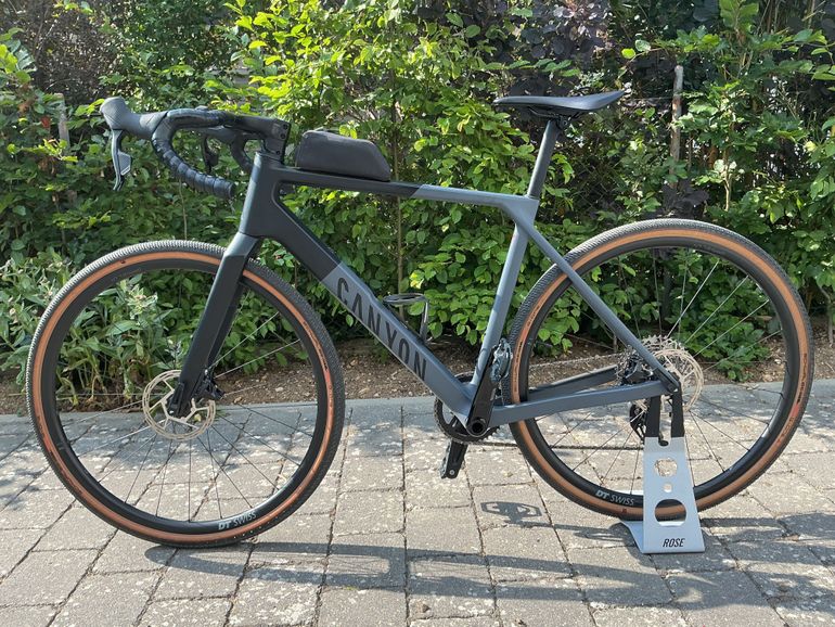 Used Canyon Grail CF SL 7 AXS 2024 2024 Road & Gravel, Light Gray — image 1 of 8