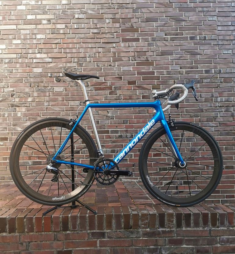Použité Cannondale SUPER-SIX EVO Himod+DURA-ACE Di2+Lightweight MEILENSTEIN/5, 7kg/Gr.56 2021 Road & Gravel — obrázek 7 z 24