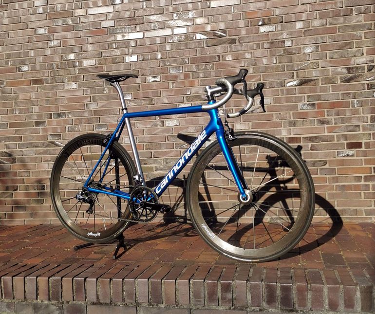 Použité Cannondale SUPER-SIX EVO Himod+DURA-ACE Di2+Lightweight MEILENSTEIN/5, 7kg/Gr.56 2021 Road & Gravel — obrázek 24 z 24