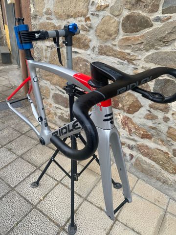 Gebrauchtes Ridley Noah Fast Disc - Frameset 2022 Frameset 2022 Road & Gravel, Hellgrau — Bild 11 von 16