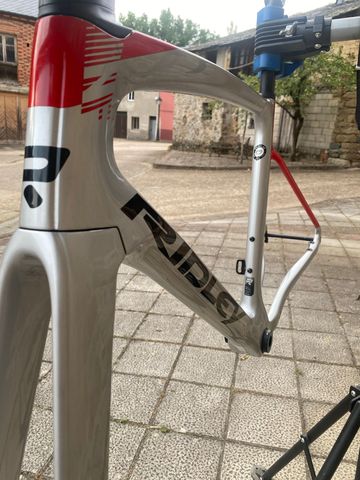 Gebrauchtes Ridley Noah Fast Disc - Frameset 2022 Frameset 2022 Road & Gravel, Hellgrau — Bild 2 von 16
