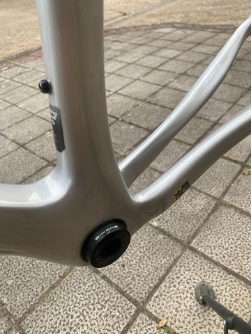 Gebrauchtes Ridley Noah Fast Disc - Frameset 2022 Frameset 2022 Road & Gravel, Hellgrau — Bild 6 von 16