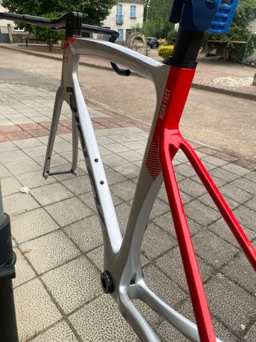 Gebrauchtes Ridley Noah Fast Disc - Frameset 2022 Frameset 2022 Road & Gravel, Hellgrau — Bild 4 von 16
