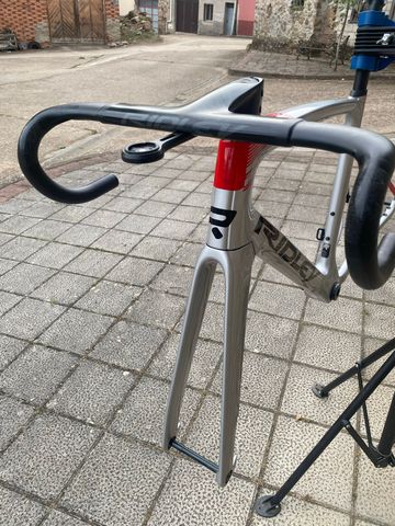 Gebrauchtes Ridley Noah Fast Disc - Frameset 2022 Frameset 2022 Road & Gravel, Hellgrau — Bild 7 von 16