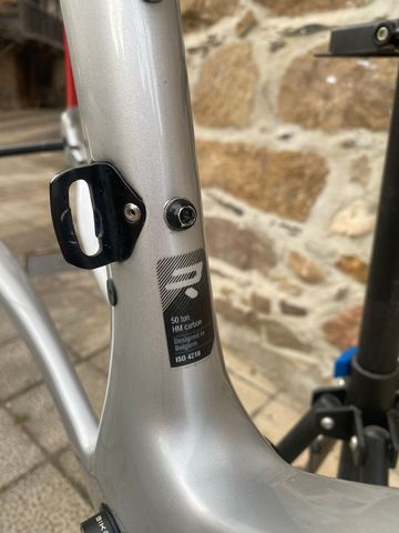 Gebrauchtes Ridley Noah Fast Disc - Frameset 2022 Frameset 2022 Road & Gravel, Hellgrau — Bild 8 von 16
