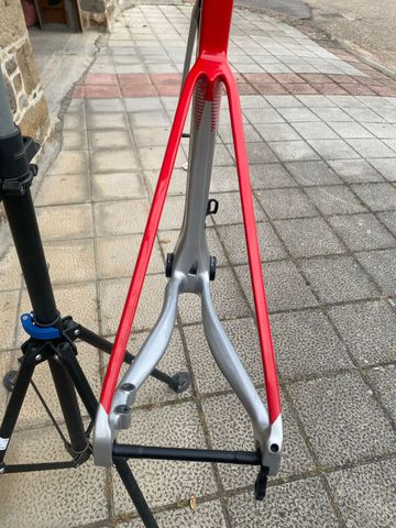 Gebrauchtes Ridley Noah Fast Disc - Frameset 2022 Frameset 2022 Road & Gravel, Hellgrau — Bild 10 von 16
