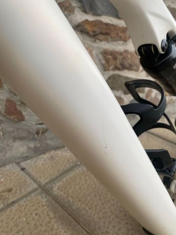 Used Specialized Epic 8 EVO Pro Frameset - FOX FLOAT Factory 2024 Frameset 2024 Mountainbike, White, 29 — image 3 of 22