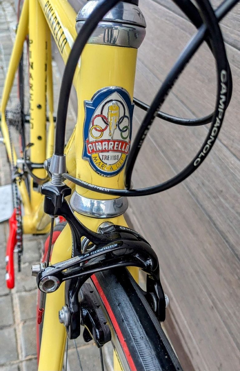 Gebrauchtes Pinarello Custom Campagnolo Record 2020 Road & Gravel, Orange — Bild 9 von 14