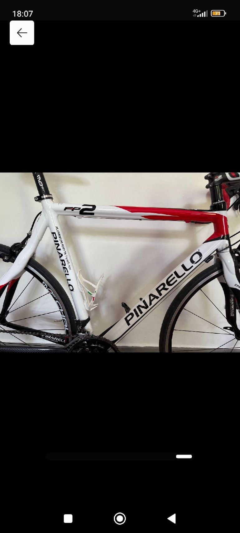 Pinarello Custom Campagnolo Veloce 2015 Road & Gravel d'occasion — image 2 sur 4