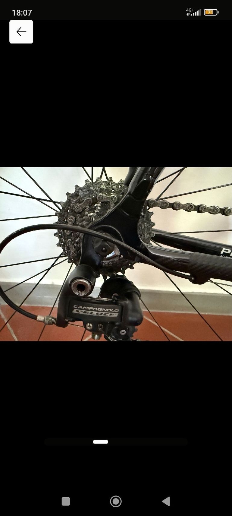 Pinarello Custom Campagnolo Veloce 2015 Road & Gravel d'occasion — image 3 sur 4