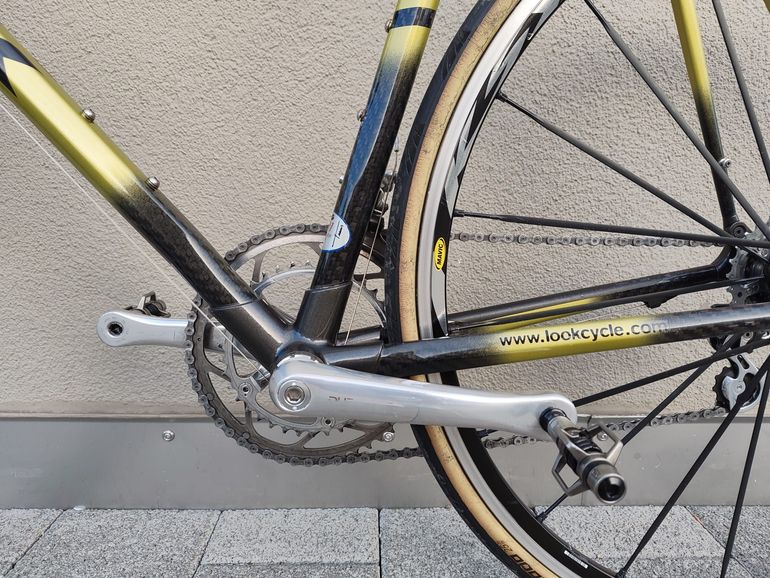 Gebrauchtes Look KG281 Carbon - Dura-Ace/Ultegra - Mavic Ksyrium 1998 Road & Gravel, Schwarz — Bild 10 von 10