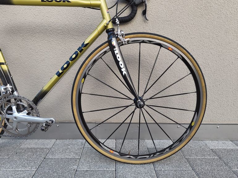 Gebrauchtes Look KG281 Carbon - Dura-Ace/Ultegra - Mavic Ksyrium 1998 Road & Gravel, Schwarz — Bild 4 von 10