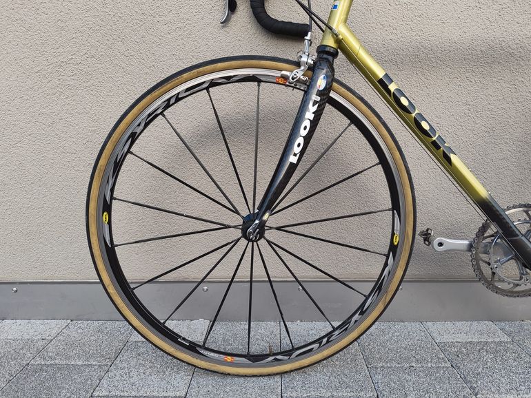 Gebrauchtes Look KG281 Carbon - Dura-Ace/Ultegra - Mavic Ksyrium 1998 Road & Gravel, Schwarz — Bild 9 von 10