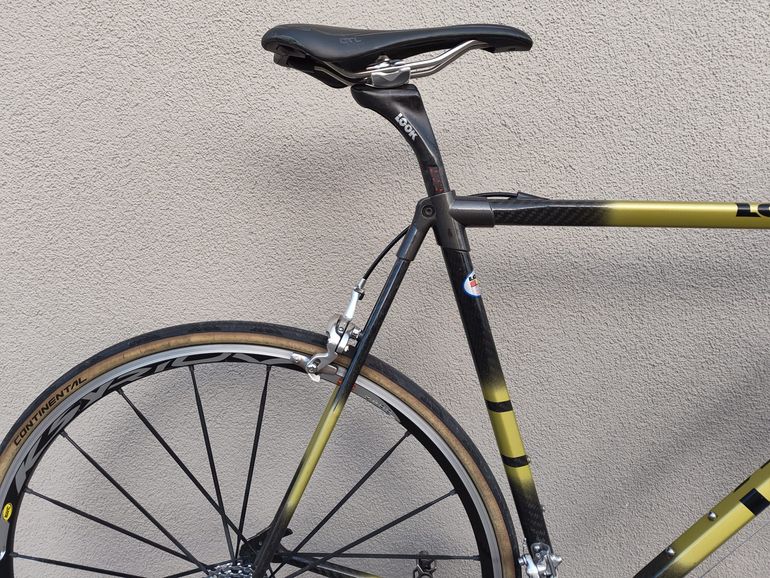 Gebrauchtes Look KG281 Carbon - Dura-Ace/Ultegra - Mavic Ksyrium 1998 Road & Gravel, Schwarz — Bild 3 von 10