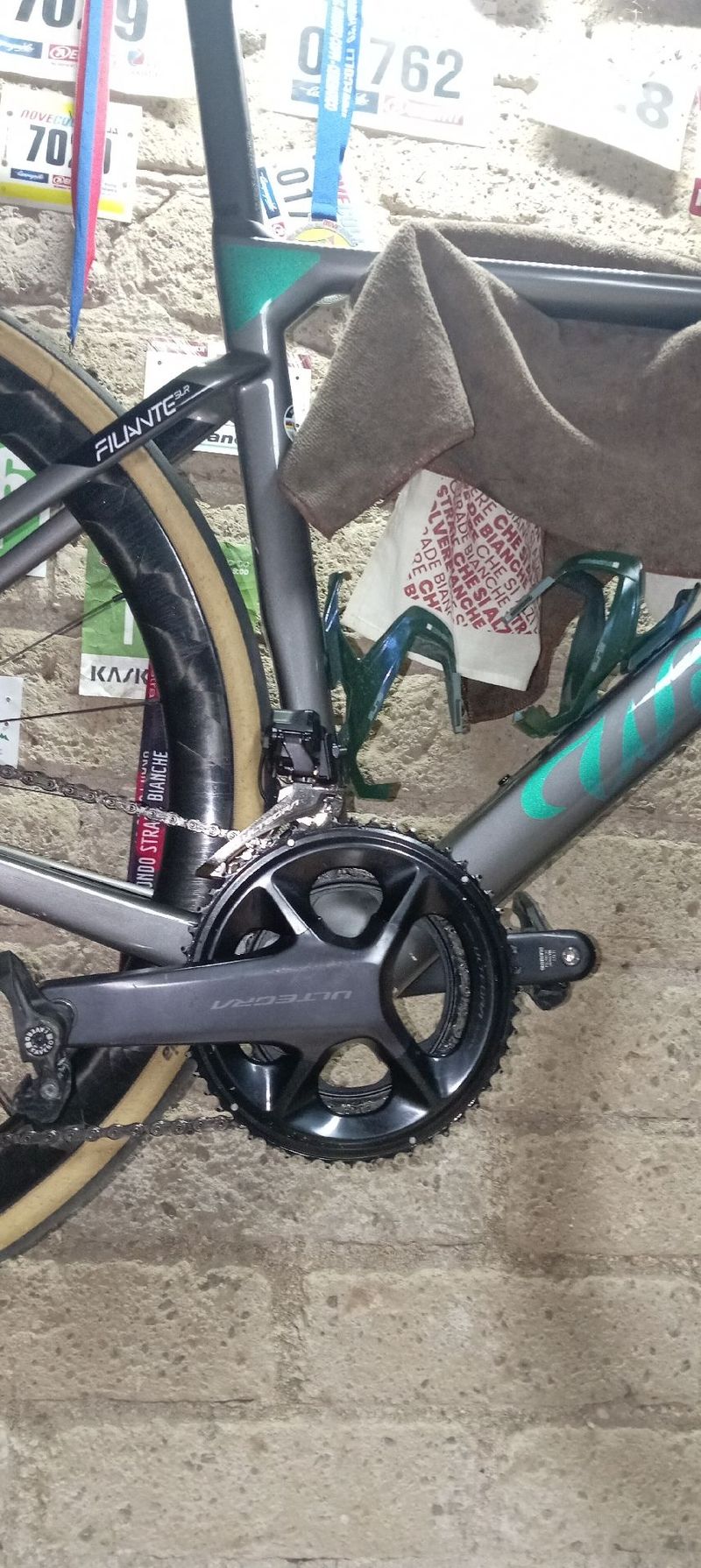 Used Wilier Filante Shimano Ultegra Di2 2024 Road & Gravel, Light Gray — image 14 of 14