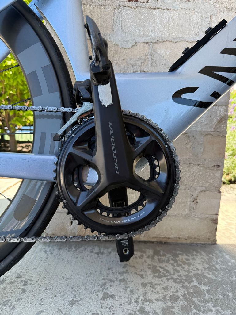 Used Canyon Speedmax CF SLX 8 Di2 2025 2025 Road & Gravel, Light Gray — image 2 of 6