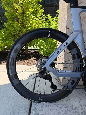 Used Canyon Speedmax CF SLX 8 Di2 2025 2025 Road & Gravel, Light Gray — image 3 of 6