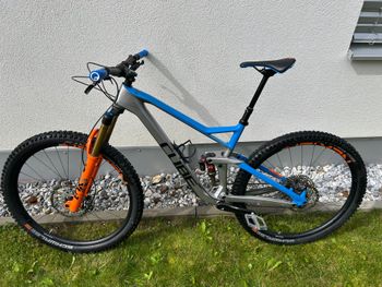 Used CUBE STEREO 150 C:62 SL 29 2021 2021 Mountainbike, Light Gray, 29 — image 2 of 10