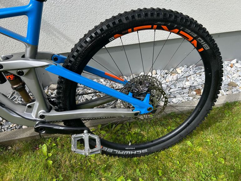 Used CUBE STEREO 150 C:62 SL 29 2021 2021 Mountainbike, Light Gray, 29 — image 9 of 10