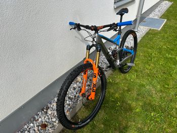 Used CUBE STEREO 150 C:62 SL 29 2021 2021 Mountainbike, Light Gray, 29 — image 7 of 10