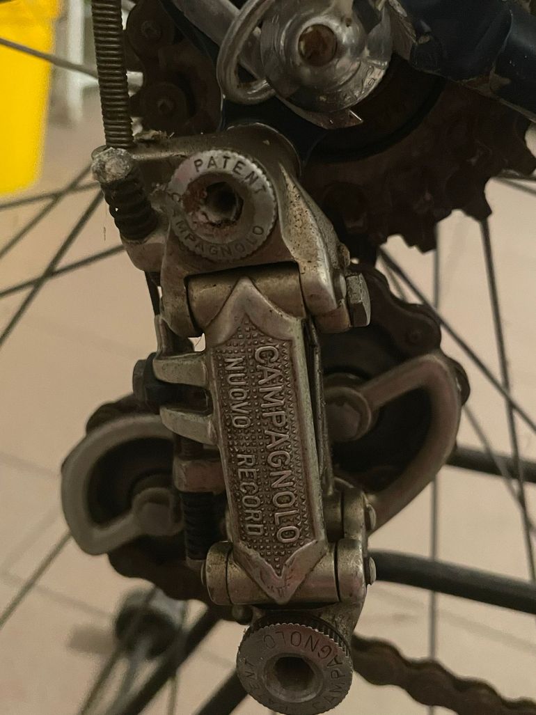 Used Columbia Grandis Vintage Columbus Cromo Campagnolo Nuovo Record 1978 Road & Gravel, Blue — image 5 of 9
