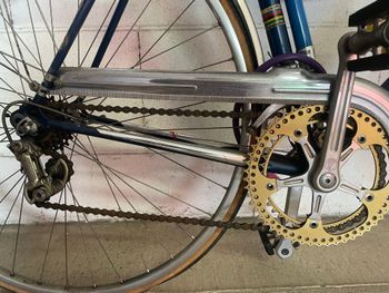 Used Columbia Grandis Vintage Columbus Cromo Campagnolo Nuovo Record 1978 Road & Gravel, Blue — image 3 of 9