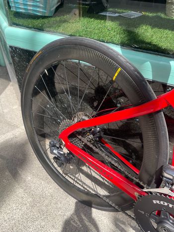 Used Pinarello Prince Disk Ultegra Bike 2021 2021 Road & Gravel, Red — image 5 of 7