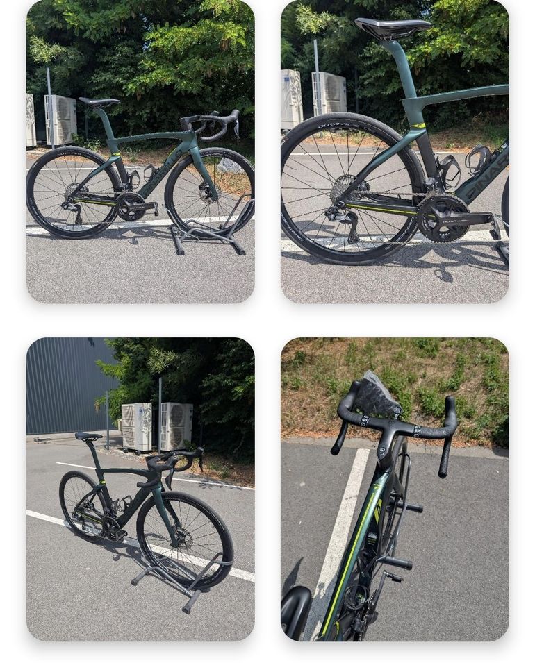 Gebrauchtes Pinarello Dogma F Grandfondo 2022 Road & Gravel, Grün — Bild 1 von 5