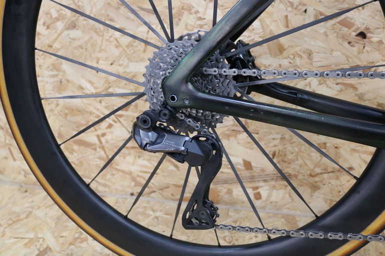 Specialized Tarmac SL7 S-Works 6.4kg 2023 Road & Gravel de segunda mano, Verde — imagen 7 de 9