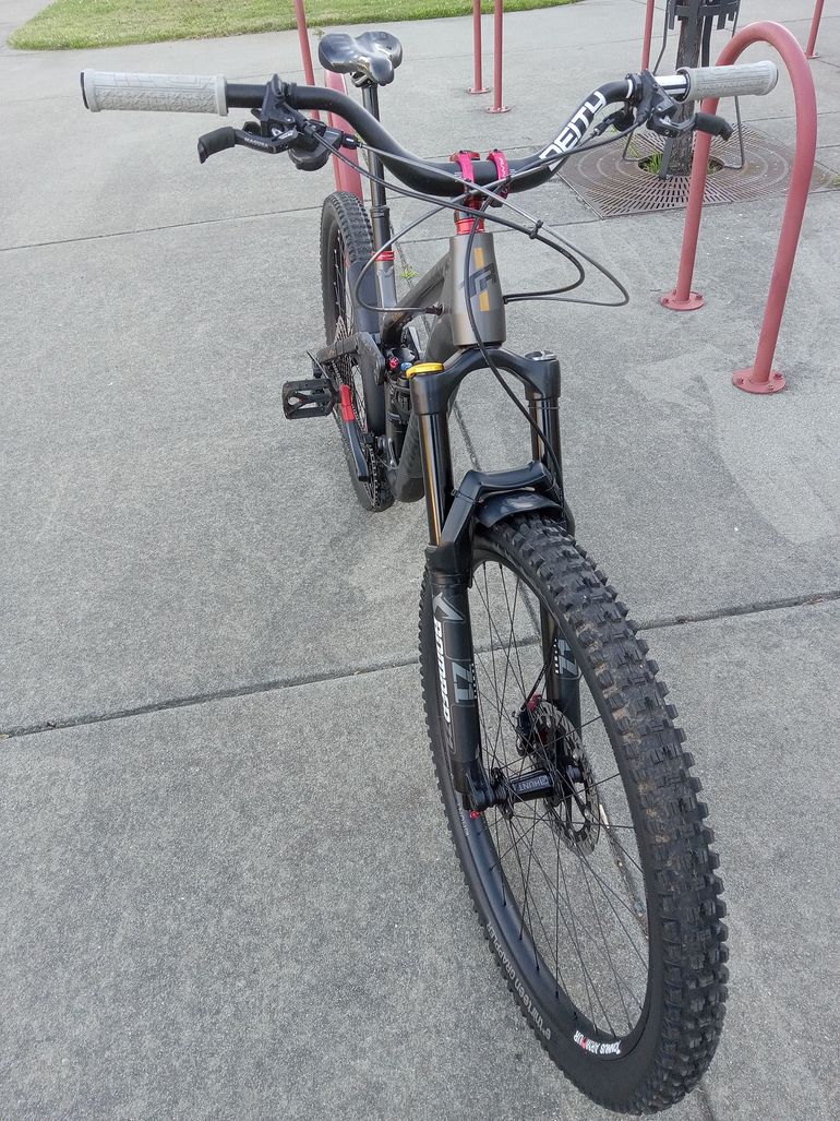 Used Transition Sentinel Alloy Frameset 2022 2022 Mountainbike, Light Gray, 29 — image 4 of 8