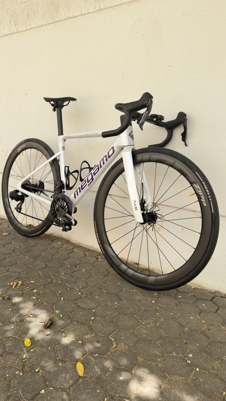 Used Megamo PULSE 04 SLR 2026 2026 Road & Gravel, White — image 4 of 14