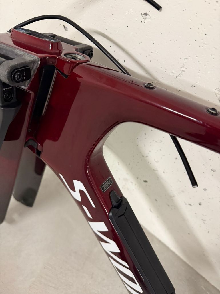 Used Specialized S-Works Shiv LTD Frameset 2024 Frameset 2024 Road & Gravel, Red — image 13 of 20