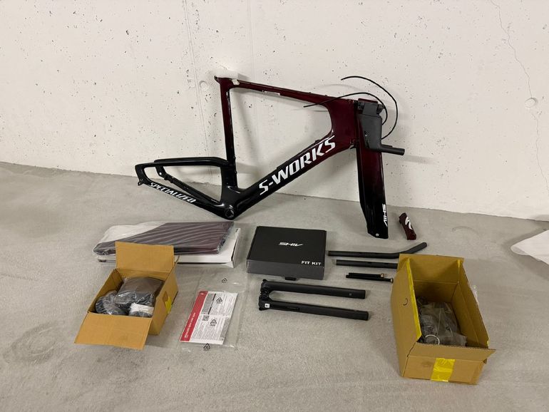 Used Specialized S-Works Shiv LTD Frameset 2024 Frameset 2024 Road & Gravel, Red — image 1 of 20