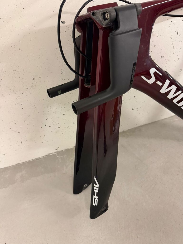 Used Specialized S-Works Shiv LTD Frameset 2024 Frameset 2024 Road & Gravel, Red — image 16 of 20