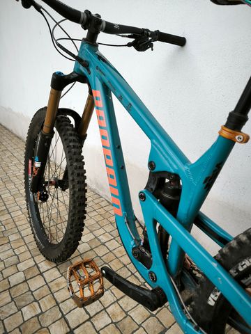 Gebrauchtes Propain Spindrift SRAM GX Eagle 2022 Mountainbike, Blau — Bild 8 von 11