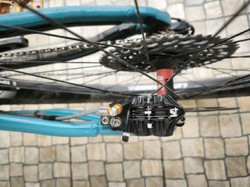 Gebrauchtes Propain Spindrift SRAM GX Eagle 2022 Mountainbike, Blau — Bild 3 von 11