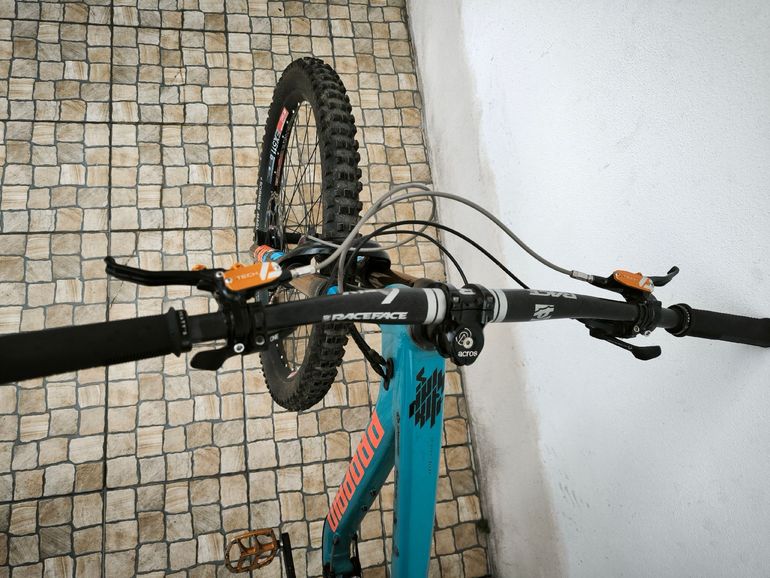Used Propain Spindrift SRAM GX Eagle 2022 Mountainbike, Blue — image 9 of 11