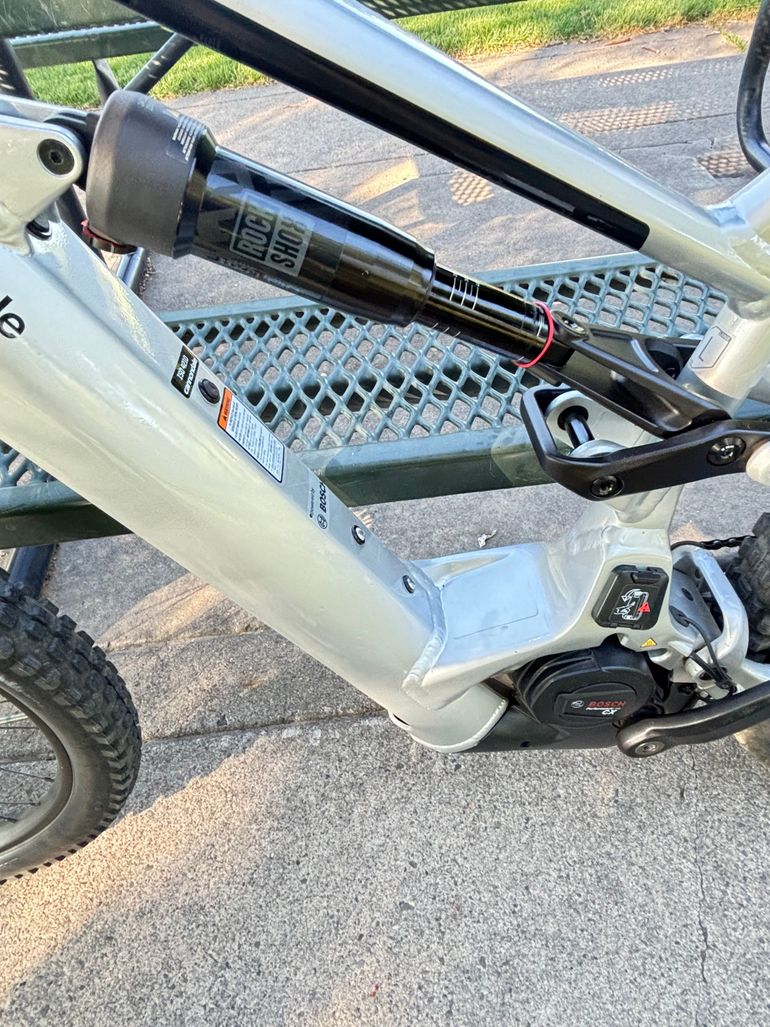 Used Cannondale Moterra Neo 3 2022 2022 Mountainbike, Light Gray, 29 — image 7 of 8