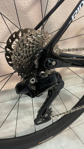 Used Ridley Fenix SLiC - Shimano 105 DI2 // 2x12s 2024 2024 Road & Gravel, Red — image 4 of 7