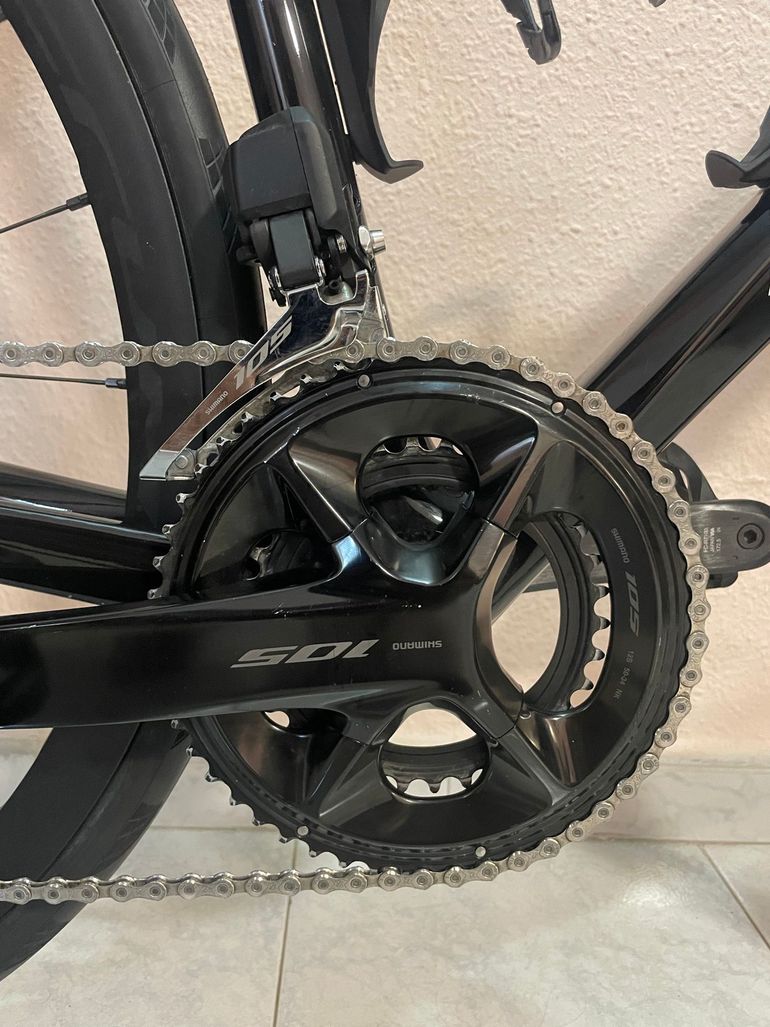 Used Ridley Fenix SLiC - Shimano 105 DI2 // 2x12s 2024 2024 Road & Gravel, Red — image 3 of 7
