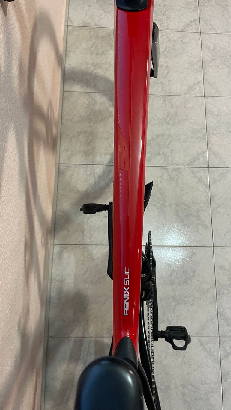 Used Ridley Fenix SLiC - Shimano 105 DI2 // 2x12s 2024 2024 Road & Gravel, Red — image 7 of 7