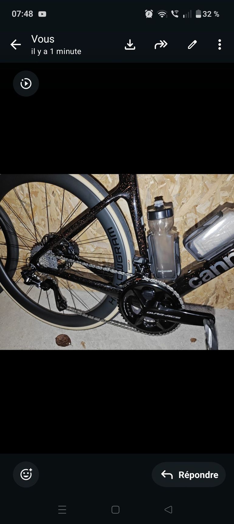 Used Cannondale Supersix Evo H-mode 2023 2023 Road & Gravel, Black — image 6 of 9