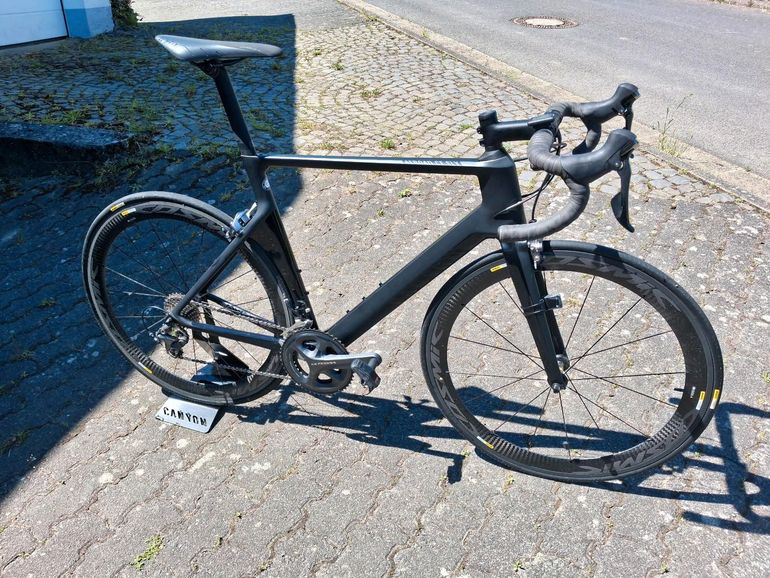 Gebrauchtes Canyon CF SLX 2017 Road & Gravel, Schwarz — Bild 6 von 7