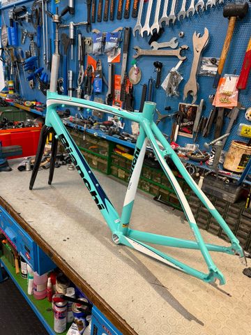 Used Bianchi Impulso 2020. Frameset 2020 Road & Gravel, Blue — image 12 of 16