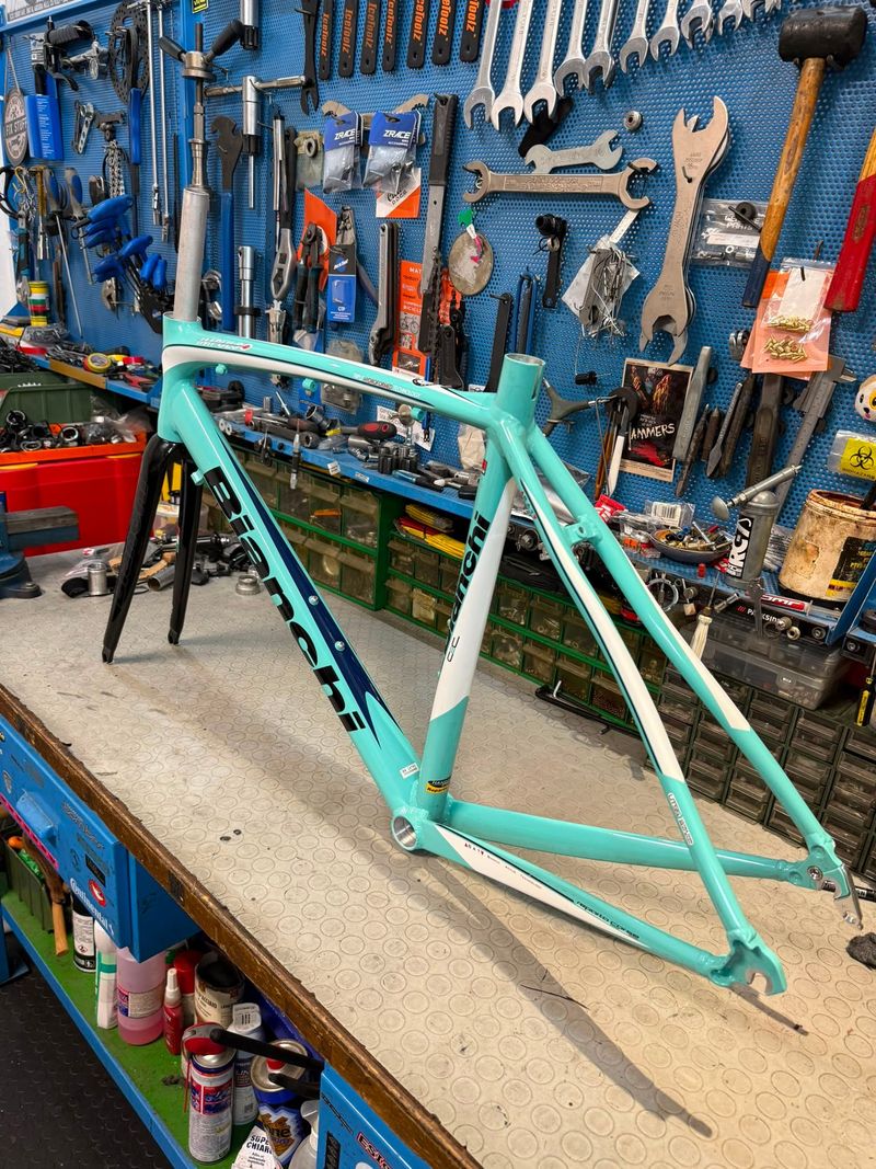Used Bianchi Impulso 2020. Frameset 2020 Road & Gravel, Blue — image 12 of 16