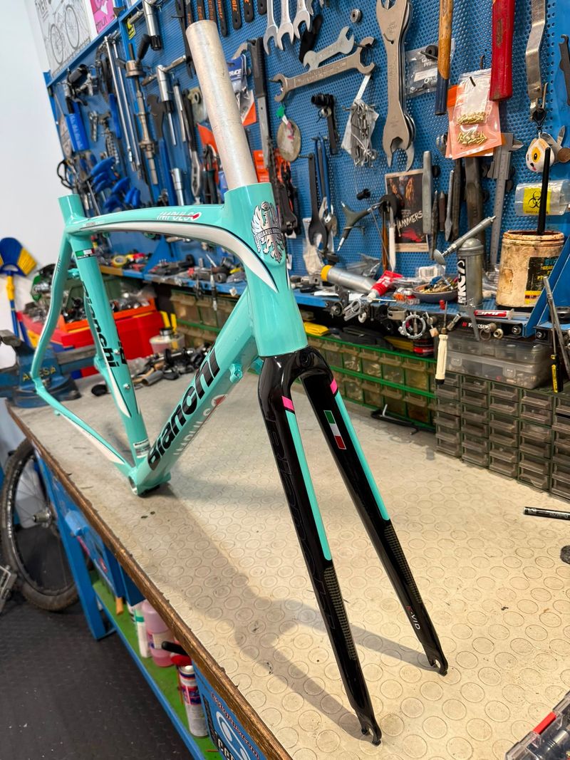 Used Bianchi Impulso 2020. Frameset 2020 Road & Gravel, Blue — image 9 of 16