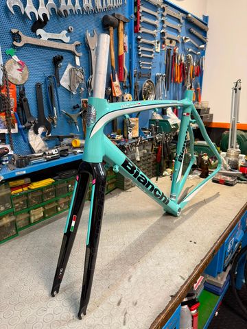 Used Bianchi Impulso 2020. Frameset 2020 Road & Gravel, Blue — image 3 of 16