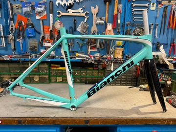 Used Bianchi Impulso 2020. Frameset 2020 Road & Gravel, Blue — image 1 of 16