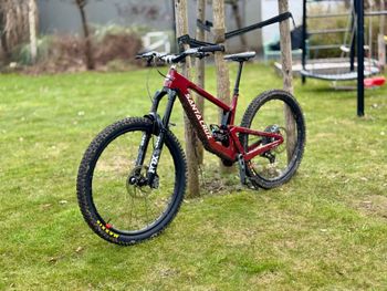 Used Santa Cruz Megatower GX AXS / Carbon C 2025 2025 Mountainbike, Red, 29 — image 3 of 5
