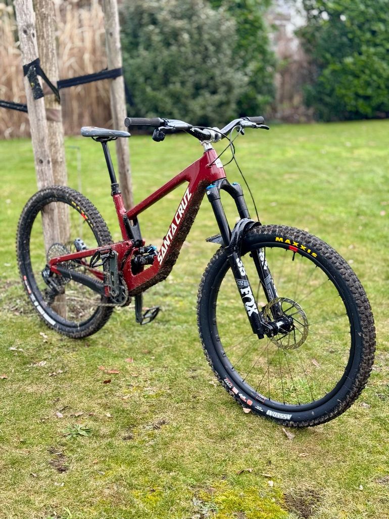 Used Santa Cruz Megatower GX AXS / Carbon C 2025 2025 Mountainbike, Red, 29 — image 4 of 5
